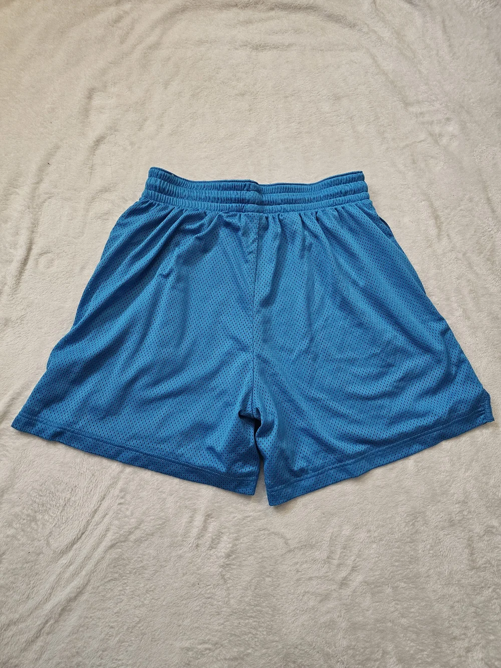 Nike Blue Mesh Athletic Shorts